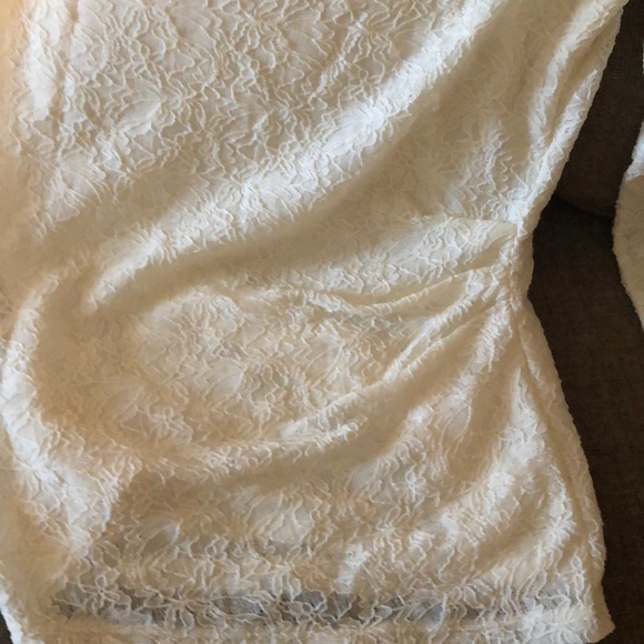 Talbots stretch lace body con top size small (6) - Picture 4 of 5